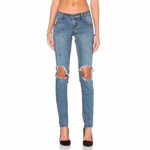 One Teaspoon Blue Blonde Loonies Jeans